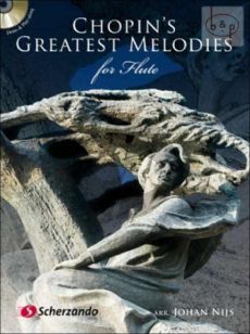 Chopin's Greatest Melodies for Flute Book with Cd