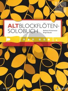 Altblockfloten Solobuch