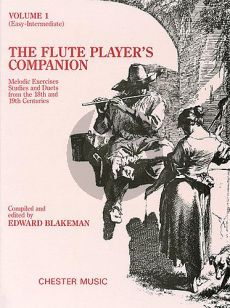 The Flute Player's Companion Vol. 1 (Melodic Exercises - Studies and Duets from the 18th. and 19th. Centuries)