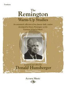 Hunsberger The Remington Warm Up Studies for Trombone 2nd Edition