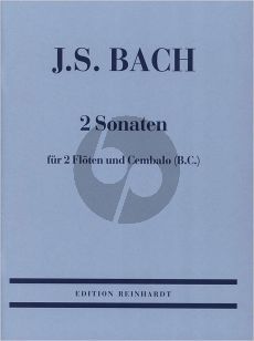Bach 2 Sonaten D-dur BWV 1028 und g-moll BWV 1029 (Bopp-Muller)