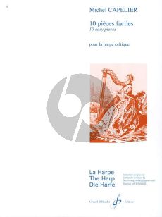 Capelier 10 Pieces Faciles Harpe celtique (edited by Denise Megevand)