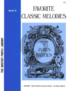 Bastien Favorite Classic Melodies Level 2 Piano