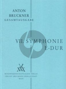 Bruckner Symphonie No.7 E-dur Studienpartitur (Leopold Nowak)