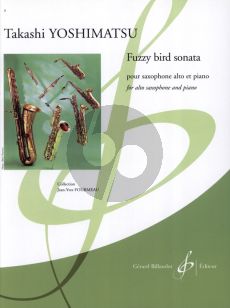 Yoshimatsu Fuzzy Bird Sonata for Altosaxophone and Piano (Advanced)