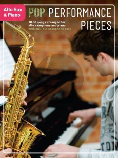 Pop Performance Pieces Alto Sax.-Piano