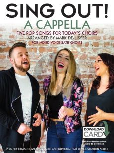 Sing Out! A Cappella (SATB) (Book/Audio Download)