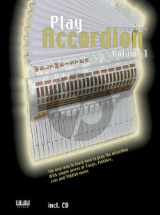 Haas Play Accordion Vol.1 Bk-Cd (The new way to learn how to play the accordion) (english)