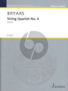 Bryars String Quartet No.4 (Score and Parts) (2019-20)