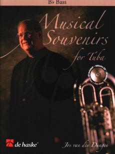 Dungen Musical Souvenirs for Tuba in B (Bb Bass TC/BC) (10 Original Pieces) Book with Cd (Robert van Beringen)