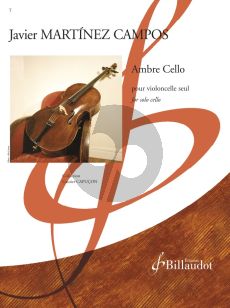 Campos Ambre Cello for Cello Solo
