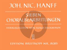 Hanff 7 Choralbearbeitungen Orgel (Klaus Beckmann)