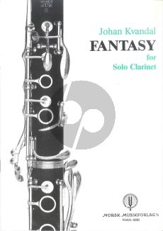 Kvandal Fantasy Op.68 No.2 Clarinet solo