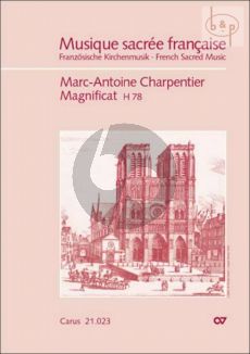 Magnificat H.78 G-major (SATTB- 2 Fl.- 2 Vi.-Va.- Bc)
