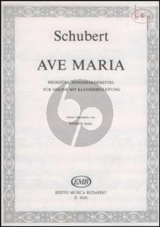 Ave Maria Op.52 No.6