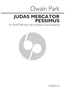 Park Judas Mercator Pessimus SSAATTBB/SATB