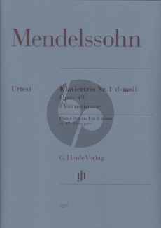 Mendelssohn Trio No.1 d-minor Op.49 (Vi.-Vc.-Piano) Flute Part only