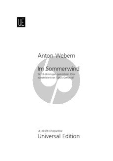 Webern Im Sommerwind 16-stimmigen Gemischten Chor (Clytus Gottwald)