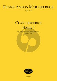 Maichelbeck Clavierwerke Op.1 Band 1 für Klavier (Jörg Jacobi)