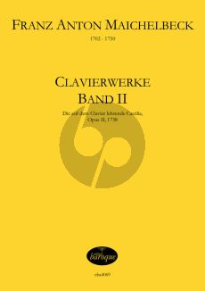 Maichelbeck Clavierwerke Op. 2 Band 2 (1738) (Jörg Jacobi)