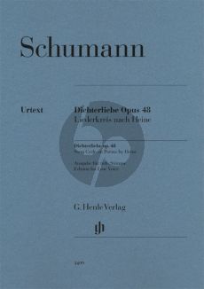 Schumann Dichterliebe Op.48 Tiefe Stimme / Low Voice (Kazuko Ozawa) (Henle-Urtext)