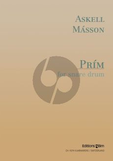 Masson Prim (1984-7) for Snare Drum (Level: intermediate / advanced)