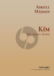 Masson Kim (2001-6) for Snare Drum (Level: intermediate / advanced)