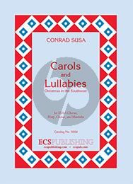 Susa Carols and Lullabys SSAA with Harp-Guitar and Marimba (Choral Score)