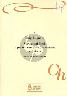 Legnani Easy Variations on a theme from Rossini's Cenerentola (edited by Mario Martino)