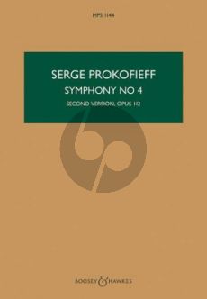 Prokofieff Symphony No.4 Op.112 (1947) (Second Version) (Study Score)