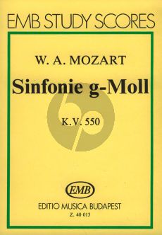 Symphony No.40 G-minor KV 550 Study Score (edited by Gábor Darvas)