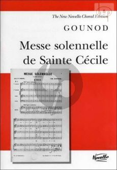 Messe Solennelle de Sainte Cécile Vocal Score