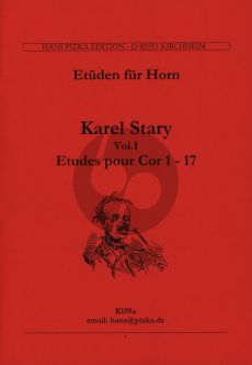 Stary 55 Etüden Vol. 1 No. 1 - 17 Horn