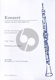 Hoffmeister Konzert C-dur Oboe und Klavier