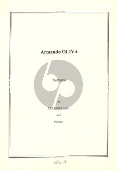Oliva Notturno for Clarinet in Bb and Piano