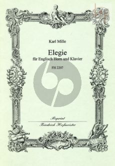 Elegie for English Horn and Piano