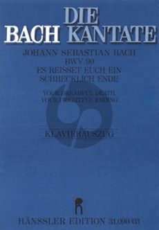 Bach Kantate BWV 90 Was soll ich aus dir machen, Ephraim KA