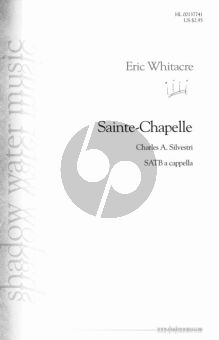 Whitacre Sainte-Chapelle SSATB a Cappella