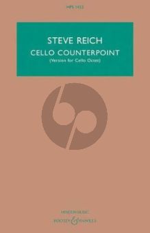 Reich Cello Counterpoint (version for Cello Octet) Study Score