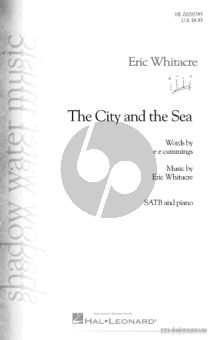 Whitacre The City and The Sea SATB-Piano