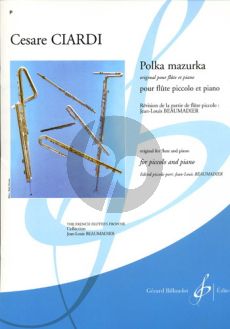 Ciardi Polka Mazurka Piccolo et Piano (Jean-Louis Beaumadier) (interm. grade 6)