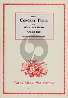Bax Concert Piece Viola and Piano (edited by Simon Marlow and Ivo van der Werff)