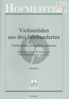 Violinetuden aus 3 Jahrhunderten