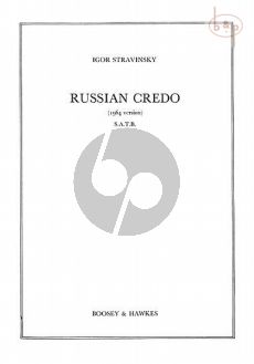 Russian Credo (SATB)