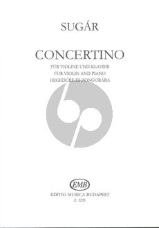 Sugar Concertino Violin and Piano