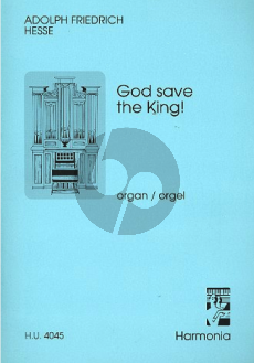 Hesse Variations on God Save the King Organ