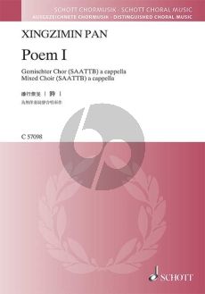 Pan Poem I SAATTB (chin.)