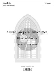Massaino Surge, propera, amica mea SSSAA (edited by Mark Keane)