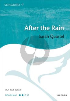 Quartel After the Rain SSA and Piano