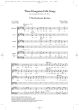 Seiber 3 Hungarian Folksongs for SATB